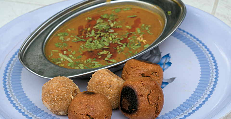 DAL BATI CHURMA (LENTILS)