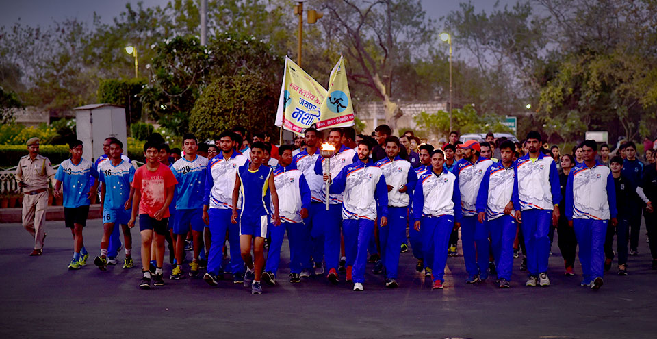 Rajasthan day Marathon (Mashal Run)