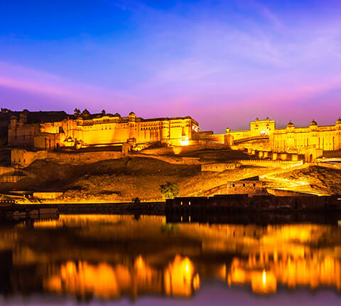 जयपुर में रात्रि-भ्रमण के लिए आइए